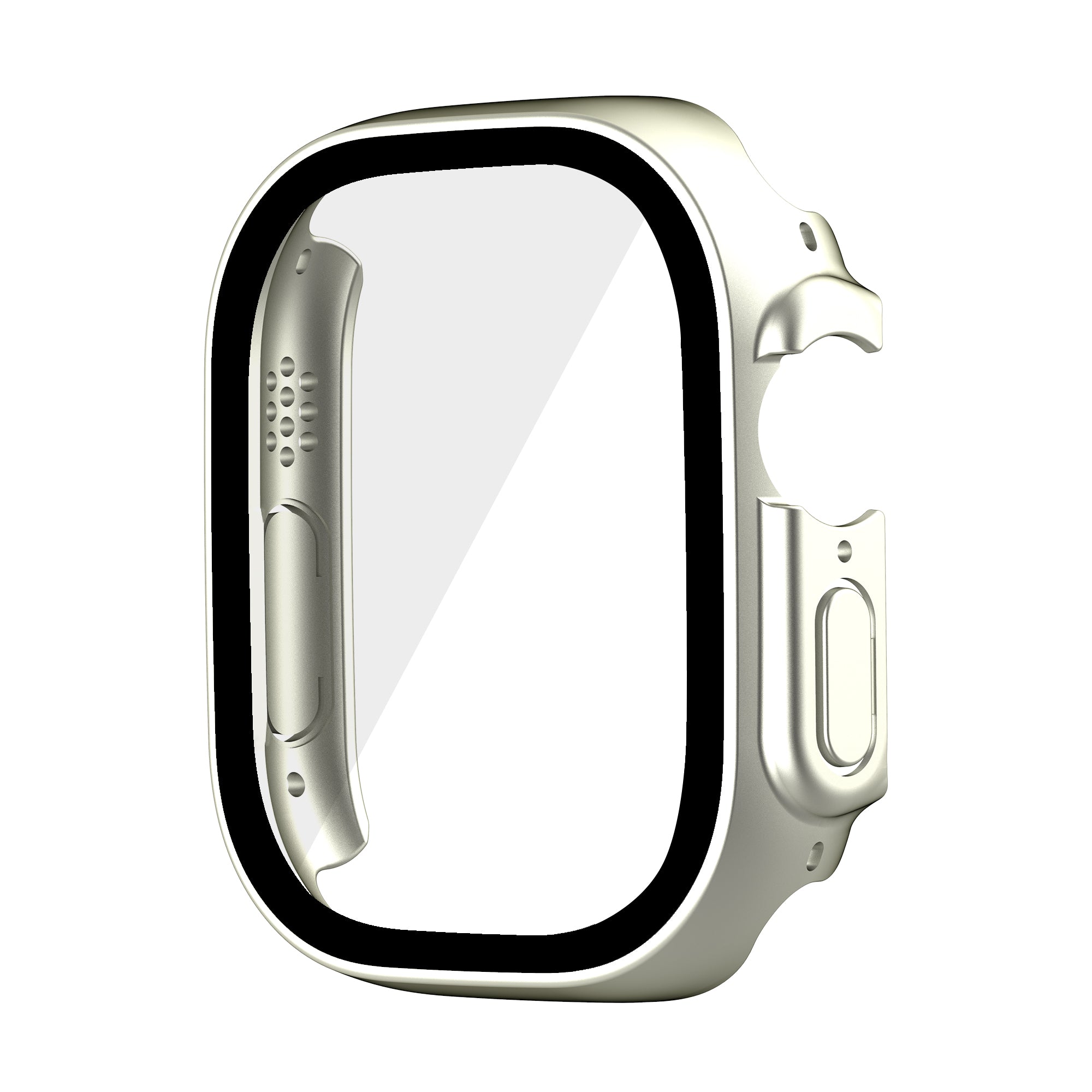 For Apple Watch Ultra 2 49mm Ultra 49mm Hard PC Case with Tempered Glass Screen Protector Waterproof Smart Watch Case For Apple Watch Ultra 2 49mm Ultra 49mm Hard PC Case with Tempered Glass Screen Protector Waterproof Smart Watch Case